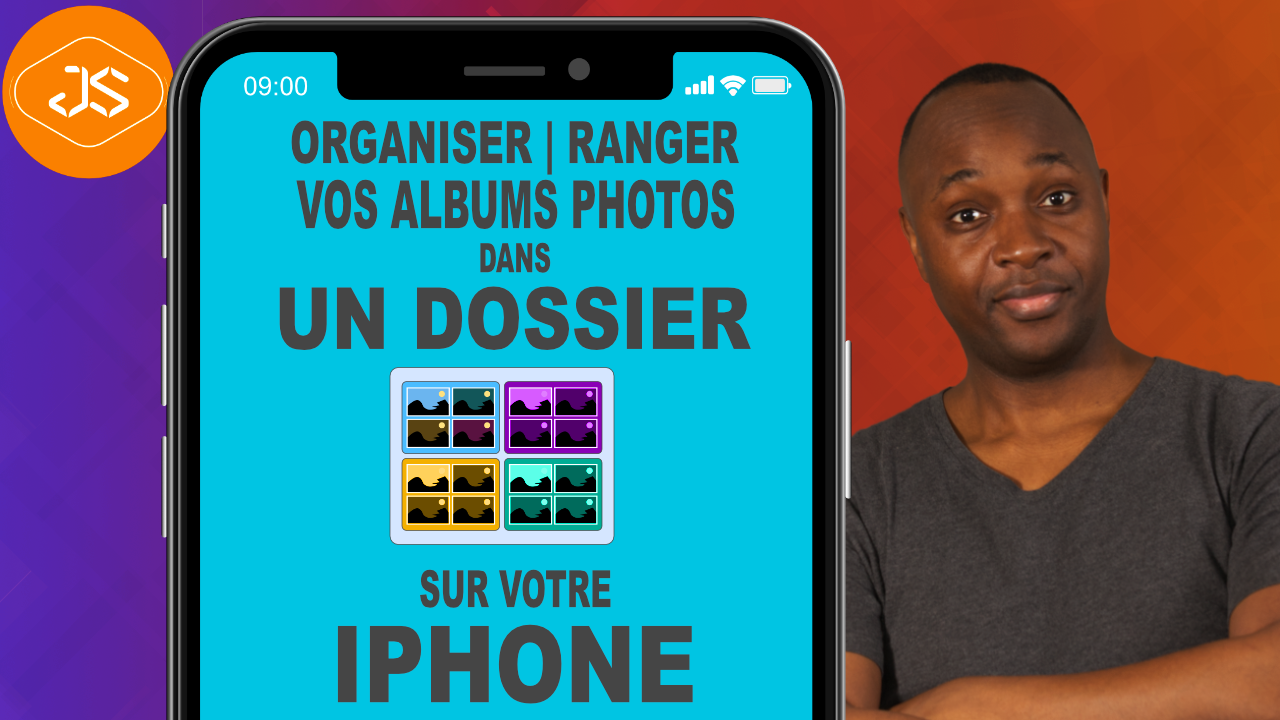 Organiser et ranger vos albums photos dans un dossier, sous-dossier sur l’app photos de votre iphone